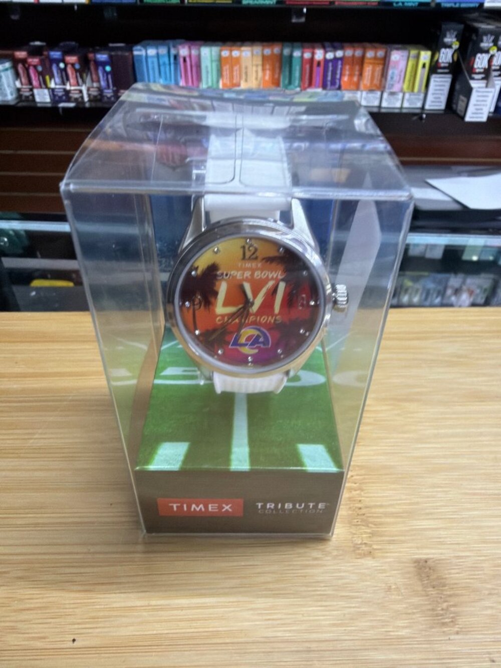 Timex Tribute Super Bowl LVI Champions LA Rams Watch New in Box